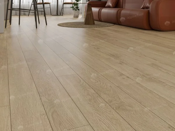 Каменно-полимерная плитка Alpine Floor Grand Sequoia Village Миндаль ECO 11-607 4мм, 43 класс в Екатеринбурге