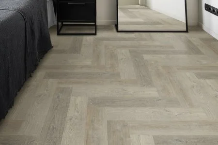 Виниловый пол Floor Factor Herringbone Graphite Oak в Екатеринбурге
