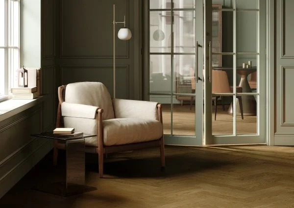 Паркетная доска Quartz Parquet Штучный паркет Дуб Кедровый Латте 44-1258-59 в Екатеринбурге