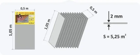 Подложка Солид 3мм листовая серая (5,25м2) в Екатеринбурге