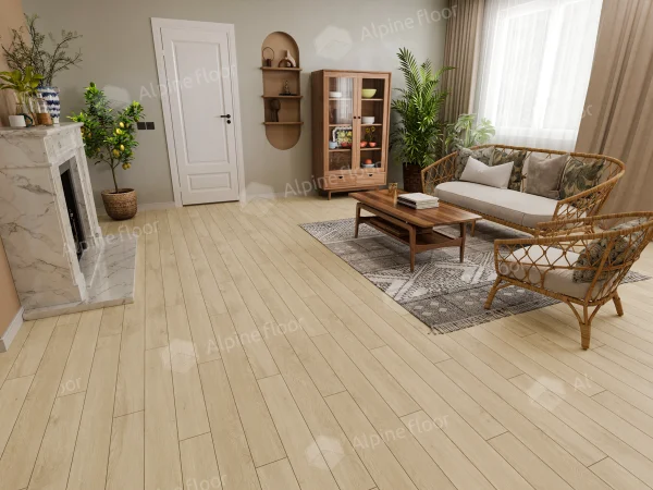 Каменно-полимерная плитка Alpine Floor Grand Sequoia Village Камфора ECO 11-507 4мм, 43 класс в Екатеринбурге