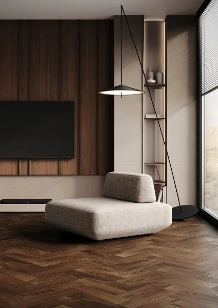 Паркетная доска Quartz Parquet Штучный паркет Орех Американский 44-400-29 в Екатеринбурге