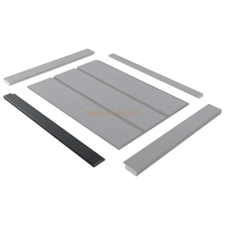 Финишный молдинг LF124A GR15K правый декорированный (42х12х2700мм) в Екатеринбурге