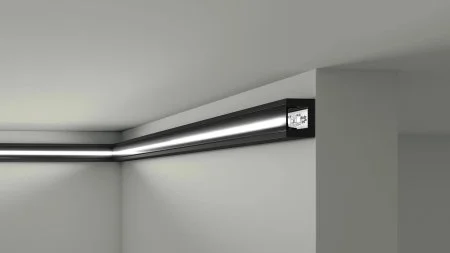 Профиль NMC Wallstyl IL12 Black (25х20х2000мм) в Екатеринбурге