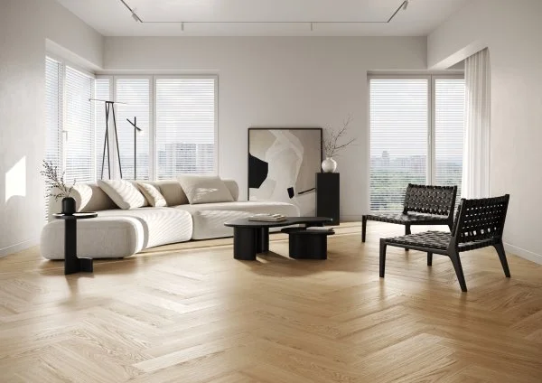 Паркетная доска Quartz Parquet Английская Ёлка Дуб Тоскана 33-407 в Екатеринбурге