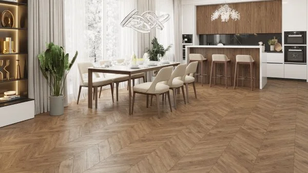 Кварц-виниловая плитка Alpine Floor Chevron Гевуина ECO 20-10 (2,5 мм. 43 класс) в Екатеринбурге