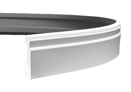 Плинтус Европласт 1.53.101 (110х26х2000 мм) Гибкий в Екатеринбурге