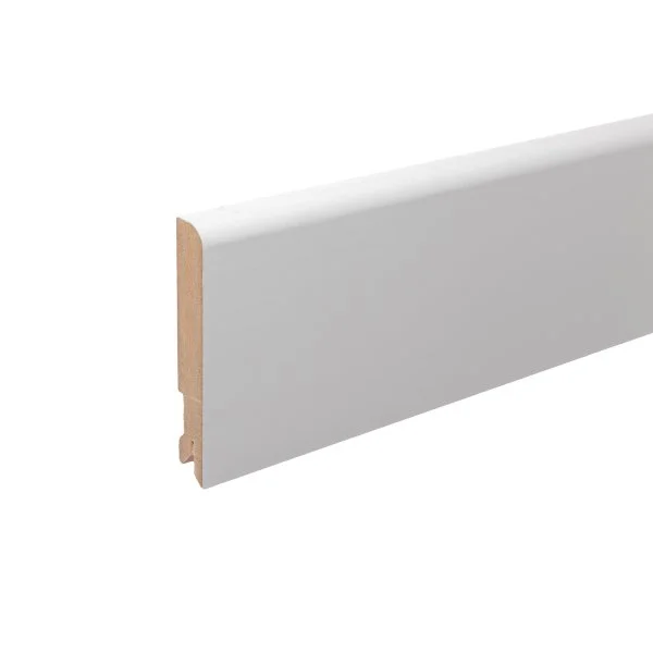 Плинтус MDF Bonkeel 24016 Белый (100х16х2400 мм) в Екатеринбурге Плинтус MDF Bonkeel 24016 Белый (100х16х2400 мм) в Екатеринбурге