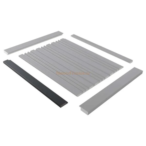 Финишный молдинг LF124A GR3 правый декорированный (42х12х2700мм) в Екатеринбурге