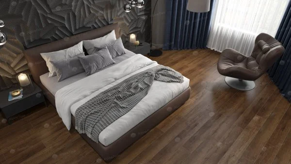 Кварц-виниловая плитка Alpine Floor Premium XL Дуб Шоколадный ЕСО 7-18, 8 мм. 43 класс в Екатеринбурге