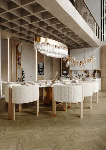 Паркетная доска Quartz Parquet Штучный паркет Дуб Конго 44-1258-54 в Екатеринбурге