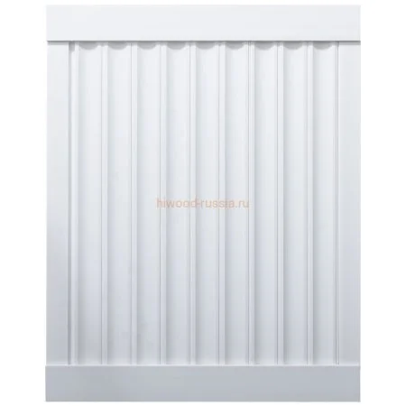 Финишный молдинг LF124B NP левый белый (31х12х2700мм) в Екатеринбурге