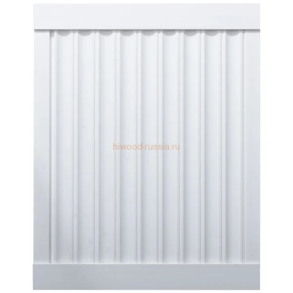 Финишный молдинг LF124A NP правый белый (42х12х2700мм) в Екатеринбурге