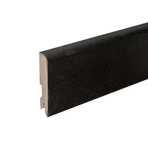 Плинтус MDF Bonkeel 24034 Чёрный Лофт (80х16х2400 мм) в Екатеринбурге Плинтус MDF Bonkeel 24034 Чёрный Лофт (80х16х2400 мм) в Екатеринбурге