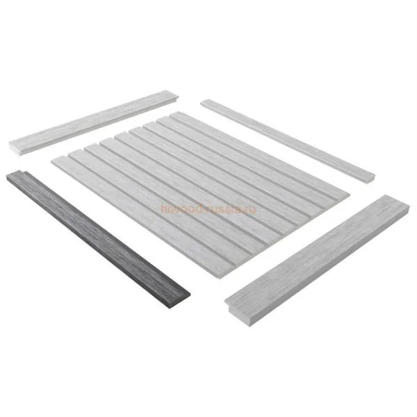 Финишный молдинг LF124A GN68 правый декорированный (42х12х2700мм) в Екатеринбурге