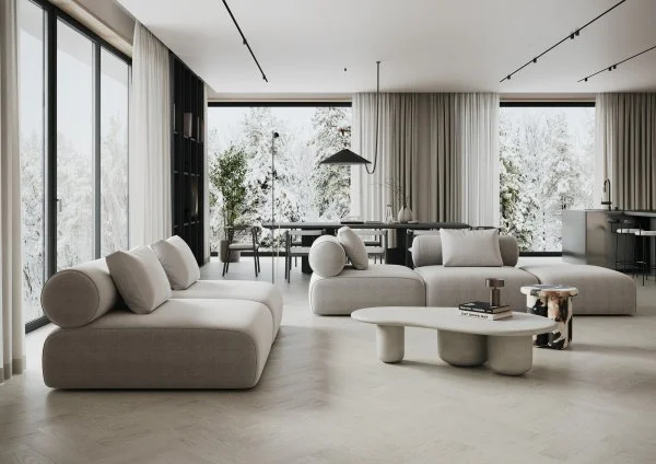 Паркетная доска Quartz Parquet Штучный паркет Дуб Песочный 44-408 в Екатеринбурге