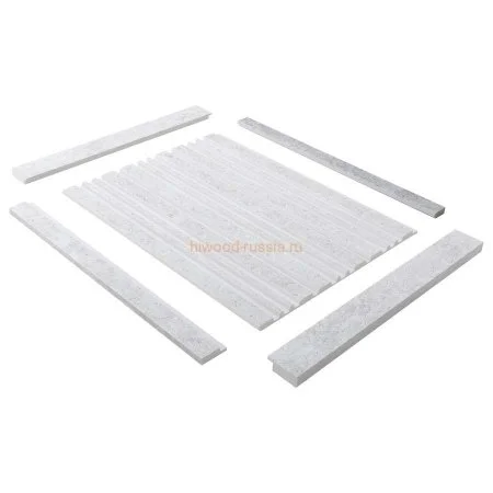 Финишный молдинг LF124B W50 левый декорированный (31х12х2700мм) в Екатеринбурге