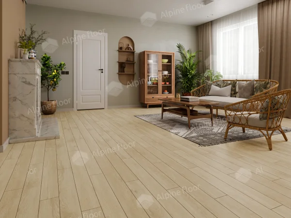 Каменно-полимерная плитка Alpine Floor Grand Sequoia Village Камфора ECO 11-507 4мм, 43 класс в Екатеринбурге
