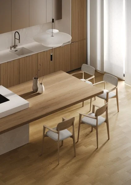 Паркетная доска Quartz Parquet Штучный паркет Дуб Шампань 44-414 в Екатеринбурге