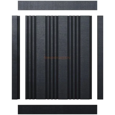 Финишный молдинг LF124A BK114K правый декорированный (42х12х2700мм) в Екатеринбурге