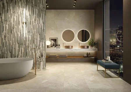 Керамогранит Italon Метрополис Вставка Стрип Ворм 26х75 (Натуральная) в Екатеринбурге