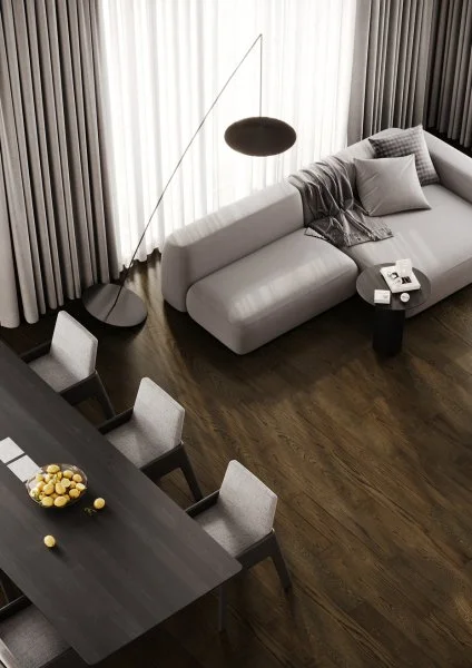 Паркетная доска Quartz Parquet Классик 5 мм Дуб Брауни 413 в Екатеринбурге