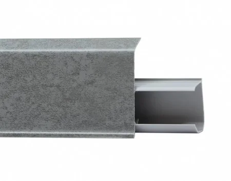 Пластиковый плинтус Royce №551 Грей (55х23х2200мм) в Екатеринбурге