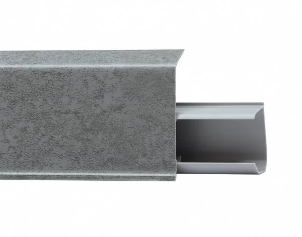 Пластиковый плинтус Royce №551 Грей (55х23х2200мм) в Екатеринбурге