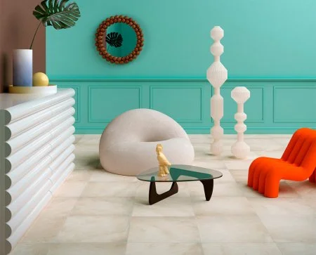 Керамогранит Coliseum Ривьера Уайт 60х60 (Натуральный и Реттифицированный) в Екатеринбурге