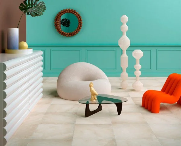 Керамогранит Coliseum Ривьера Уайт 60х60 (Натуральный и Реттифицированный) в Екатеринбурге