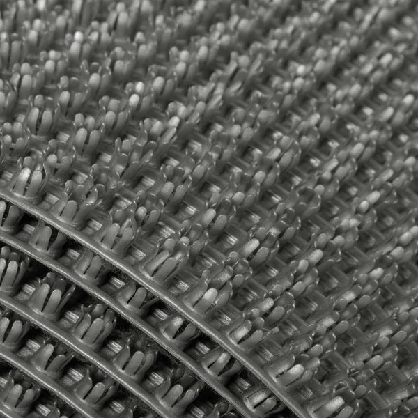 Щетинистое покрытие Альфа-Стиль 128 Серый металлик - 0,9х15 м. пог в Екатеринбурге