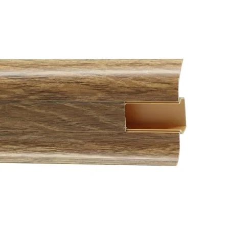 Пластиковый плинтус Royce №804 Дуб Викторианский (58х22х2200мм) в Екатеринбурге