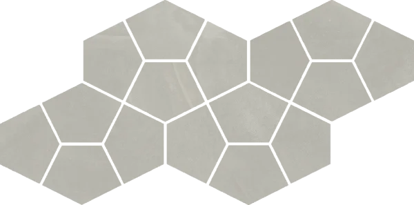 Керамогранит Italon Континуум Сильвер Мозаика Призм (Натуральная 41.3х20.5) в Екатеринбурге