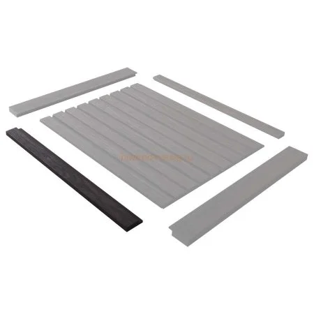 Финишный молдинг LF124A BR395 правый декорированный (42х12х2700мм) в Екатеринбурге