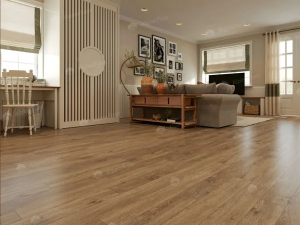 Каменно-полимерная плитка Alpine Floor Grand Sequoia Village Макадамия ECO 11-1007 4мм, 43 класс в Екатеринбурге