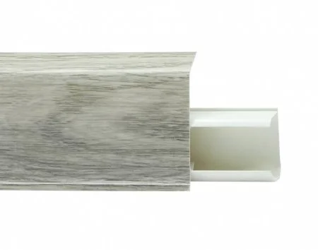 Пластиковый плинтус Royce №549 Дуб Альба (55х23х2200мм) в Екатеринбурге