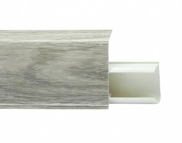 Пластиковый плинтус Royce №549 Дуб Альба (55х23х2200мм) в Екатеринбурге