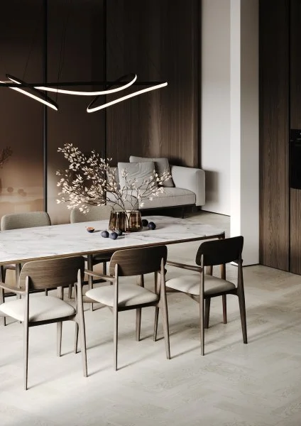 Паркетная доска Quartz Parquet Штучный паркет Дуб Скандинавский 44-1258-57 в Екатеринбурге