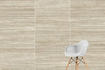 Керамогранит Vitra CityStone Травертин Линейный 60х120 (Натуральная и Реттифицированная) в Екатеринбурге