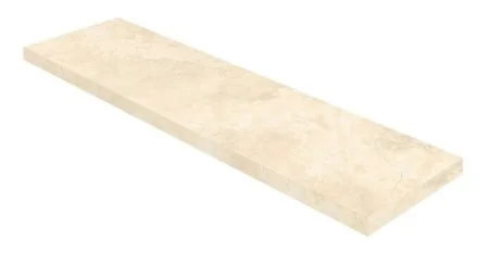 Керамогранит Coliseum Аурелия Уайт Ступень угловая правая (Натуральный, 33х120) в Екатеринбурге