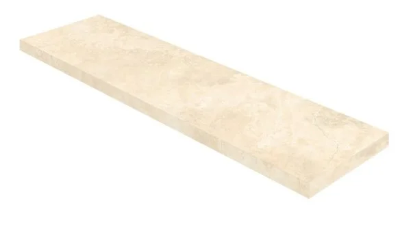 Керамогранит Coliseum Аурелия Уайт Ступень угловая правая (Натуральный, 33х120) в Екатеринбурге