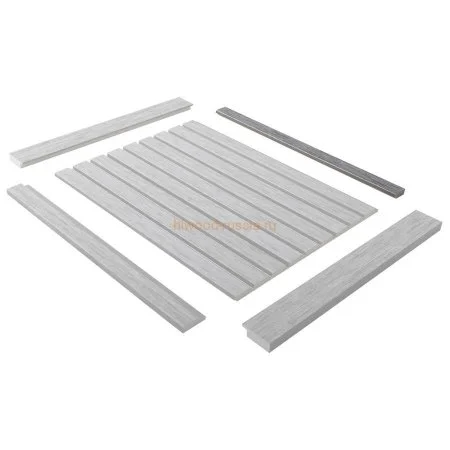 Финишный молдинг LF124B GN68 левый декорированный (31х12х2700мм) в Екатеринбурге