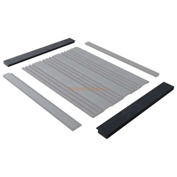 Финишный молдинг LF1 BK114K (50х17х2700мм) в Екатеринбурге