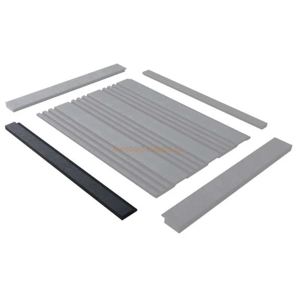 Финишный молдинг LF124A BK114K правый декорированный (42х12х2700мм) в Екатеринбурге