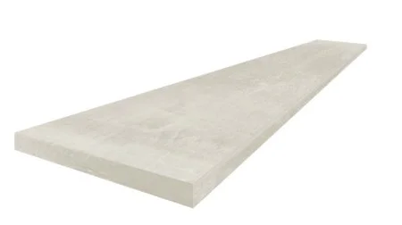 Керамогранит Coliseum Экспо Уайт Ступень угловая левая (Натуральный, 33х60) в Екатеринбурге