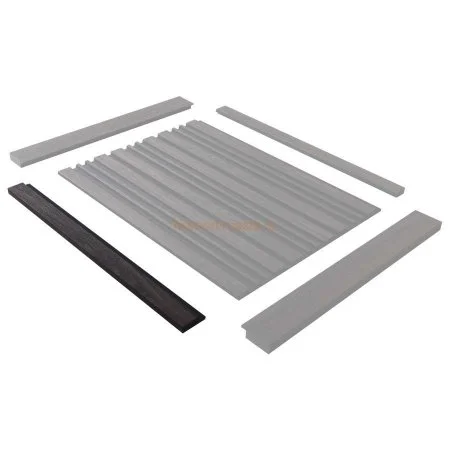 Финишный молдинг LF124A BR395K правый декорированный (42х12х2700мм) в Екатеринбурге