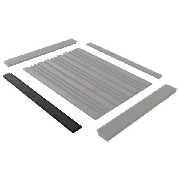 Финишный молдинг LF124A BR395K правый декорированный (42х12х2700мм) в Екатеринбурге