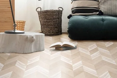 Пробковое покрытие CorkStyle Chevron Creme в Екатеринбурге