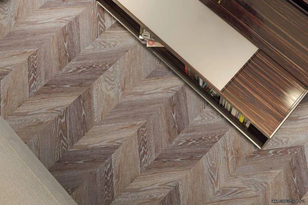 Пробковое покрытие CorkStyle Chevron Brown (1235*305*6 мм) HC в Екатеринбурге