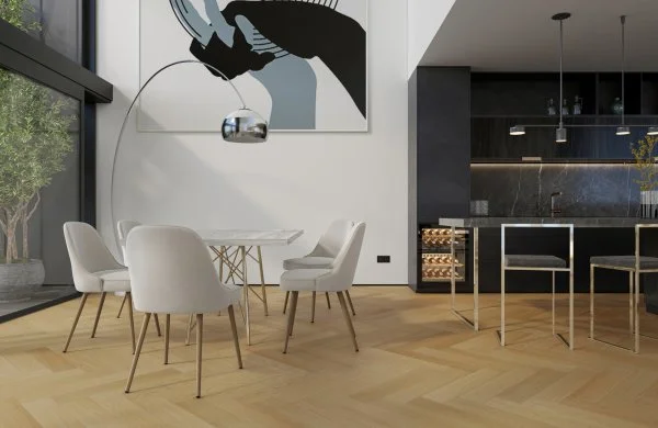 Паркетная доска Quartz Parquet Английская Ёлка Дуб Тоскана 33-407 в Екатеринбурге